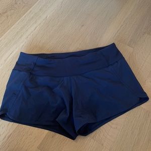 Lululemon Run Times Short Navy size 8